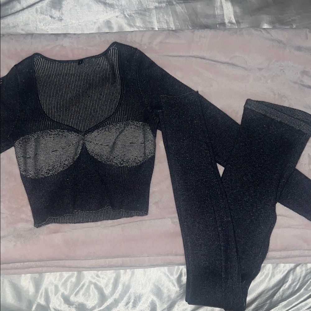 Bad society club two piece sweater set
